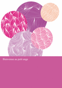 Cercle color&eacute; pour un ange bienvenu
